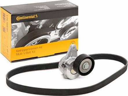 Continental 6PK1026K1 - Ķīļrievu siksnu komplekts adetalas.lv