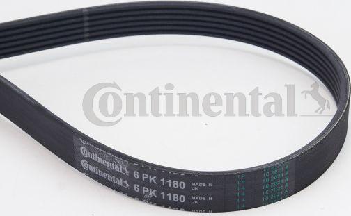 CONTITECH 6PK1180 - Ķīļrievu siksna adetalas.lv