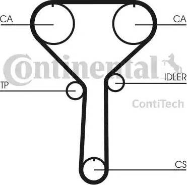 Continental CT992 - Zobsiksna adetalas.lv