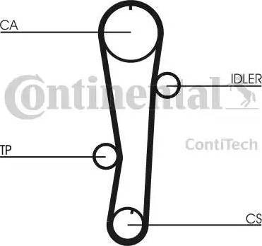 Continental CT942 - Zobsiksna adetalas.lv