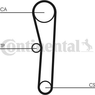 CONTITECH CT562 - Zobsiksna adetalas.lv