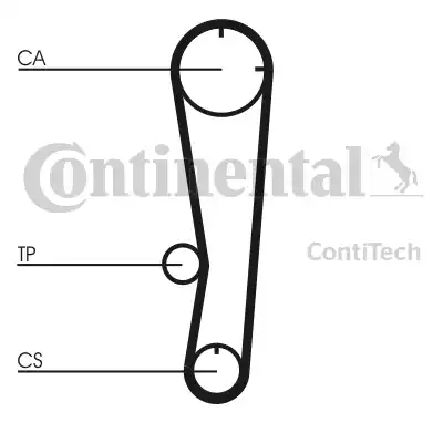 Continental CT602 - Zobsiksna adetalas.lv