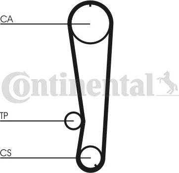 CONTITECH CT674 - Zobsiksna adetalas.lv