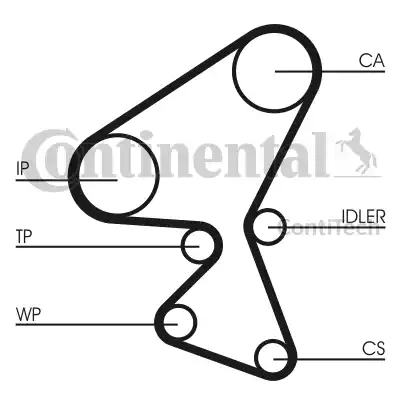 Continental CT1104 - Zobsiksna adetalas.lv