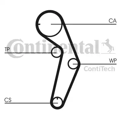 Continental CT 1048 - Zobsiksna adetalas.lv