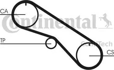 Continental CT1082 - Zobsiksna adetalas.lv