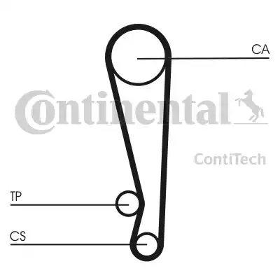 Continental CT1024 - Zobsiksna adetalas.lv