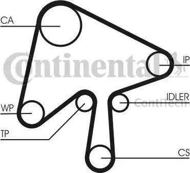 Continental CT1136 - Zobsiksna adetalas.lv