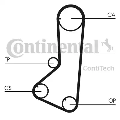 Continental CT801 - Zobsiksna adetalas.lv