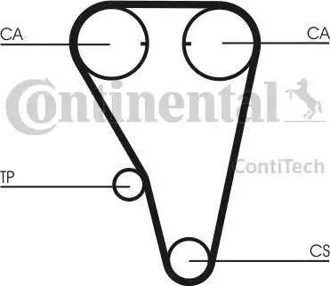Continental CT803K1 - Zobsiksnas komplekts adetalas.lv