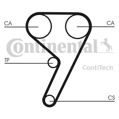 Continental CT881 - Zobsiksna adetalas.lv