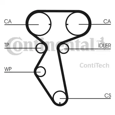 Continental CT887 - Zobsiksna adetalas.lv