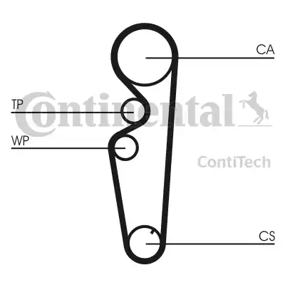 Continental CT878 - Zobsiksna adetalas.lv