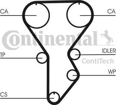 Continental CT790 - Zobsiksna adetalas.lv