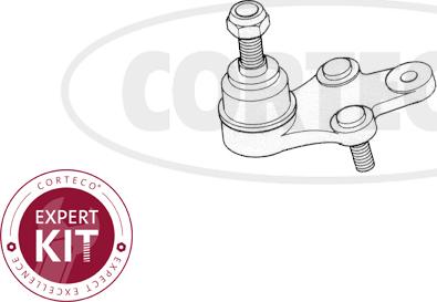 Corteco 49395998 - Balst / Virzošais šarnīrs adetalas.lv