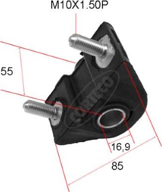 Corteco 80000955 - Piekare, Šķērssvira adetalas.lv