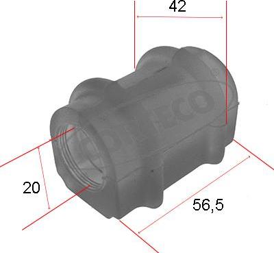 Corteco 80000514 - Bukse, Stabilizators adetalas.lv