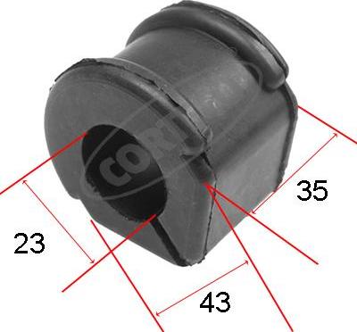 Corteco 80000133 - Bukse, Stabilizators adetalas.lv