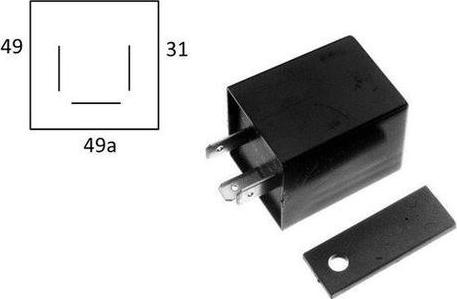 CSV electronic parts CRI4005 - Pagrieziena signāla pārtraucējs adetalas.lv