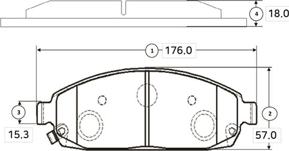 CTR GK0098 - Bremžu uzliku kompl., Disku bremzes adetalas.lv