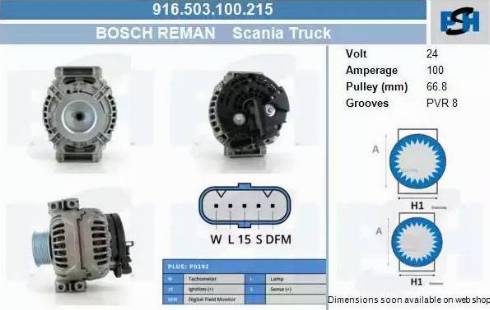 PSH 916.503.100.215 - Ģenerators adetalas.lv