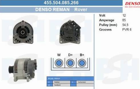 PSH 455.504.085.266 - Ģenerators adetalas.lv