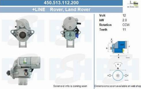 PSH 450.513.112.200 - Starteris adetalas.lv