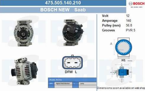 PSH 475.505.140.210 - Ģenerators adetalas.lv