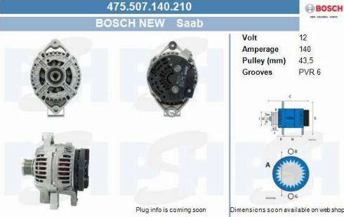 PSH 475.507.140.210 - Ģenerators adetalas.lv