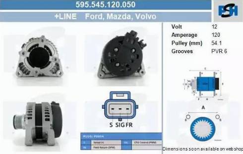 PSH 595.545.120.050 - Ģenerators adetalas.lv