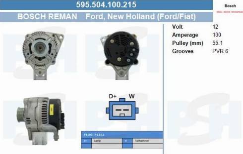 PSH 595.504.100.215 - Ģenerators adetalas.lv