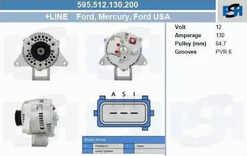 PSH 595.512.130.200 - Ģenerators adetalas.lv