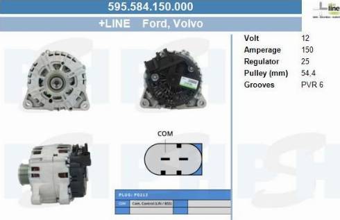 PSH 595.584.150.000 - Ģenerators adetalas.lv