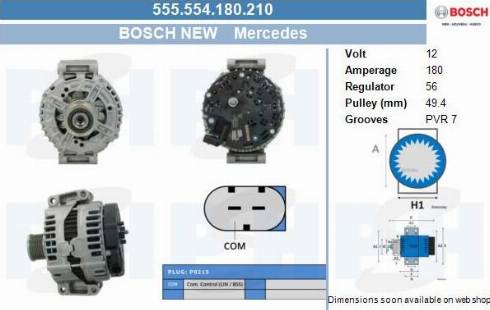 PSH 555.554.180.210 - Ģenerators adetalas.lv