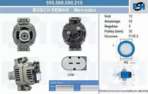 PSH 555.569.090.215 - Ģenerators adetalas.lv