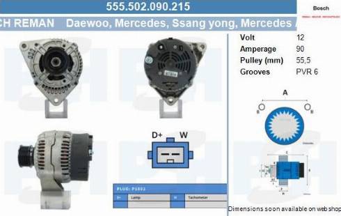 PSH 555.502.090.215 - Ģenerators adetalas.lv