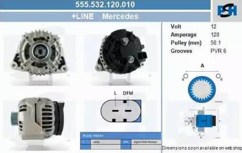 PSH 555.532.120.010 - Ģenerators adetalas.lv