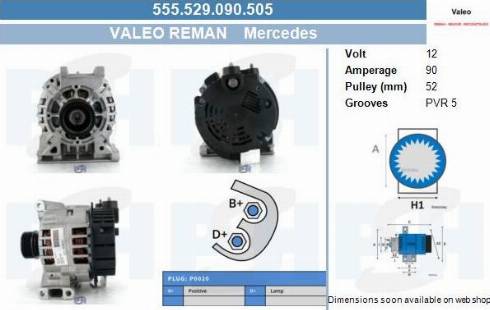 PSH 555.529.090.505 - Ģenerators adetalas.lv