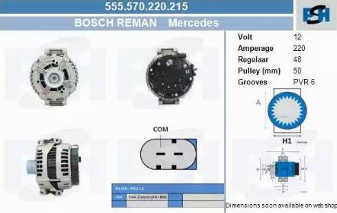 PSH 555.570.220.215 - Ģenerators adetalas.lv