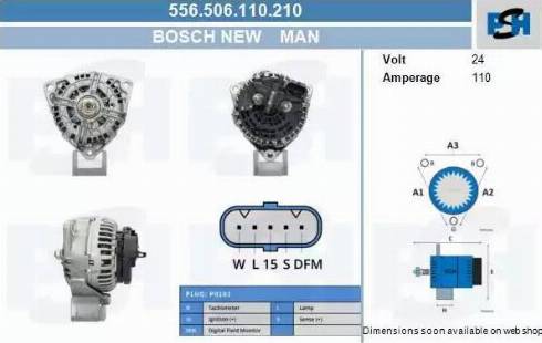 PSH 556.506.110.210 - Ģenerators adetalas.lv