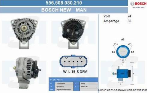 PSH 556.508.080.210 - Ģenerators adetalas.lv