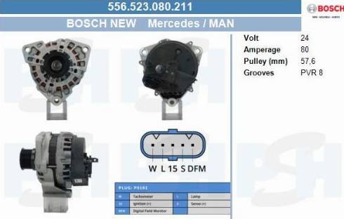 PSH 556.523.080.211 - Ģenerators adetalas.lv