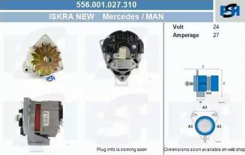 PSH 556.001.027.310 - Ģenerators adetalas.lv