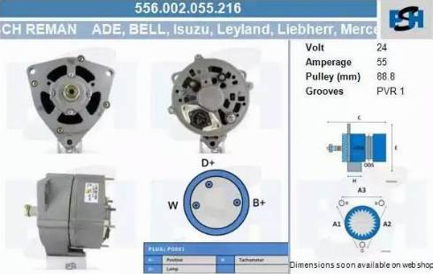 PSH 556.002.055.216 - Ģenerators adetalas.lv