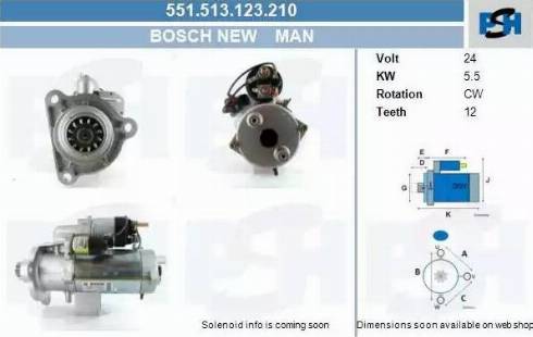 PSH 551.513.123.210 - Starteris adetalas.lv