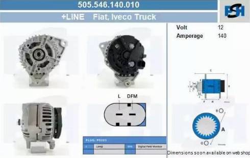 PSH 505.546.140.010 - Ģenerators adetalas.lv