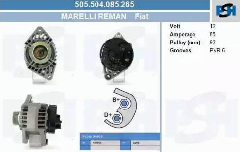 PSH 505.504.085.265 - Ģenerators adetalas.lv