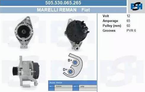 PSH 505.530.065.265 - Ģenerators adetalas.lv