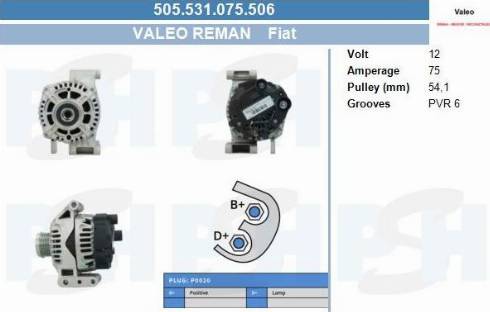 PSH 505.531.075.506 - Ģenerators adetalas.lv