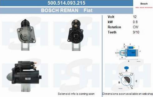 PSH 500.514.093.215 - Starteris adetalas.lv